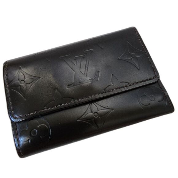 Louis Vuitton LV Black Key Case Holder - Picture 1 of 10